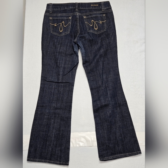 ZCO 13 Jeans Bootcut Mid Rise 5 Pocket Zipper Fly Cotton Spandex - Picture 2 of 3